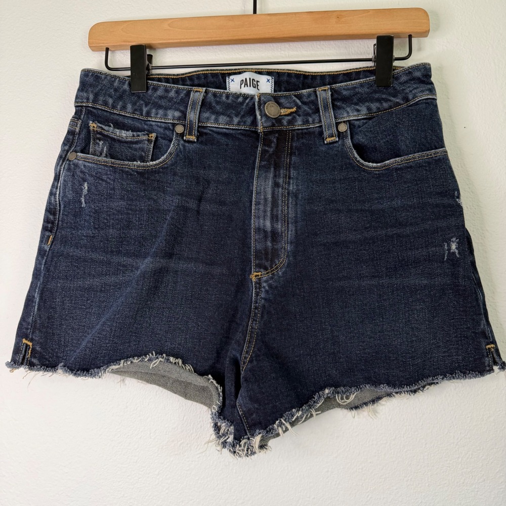 Paige - Margot Short Denim Jean Cut Off Shorts Size 29